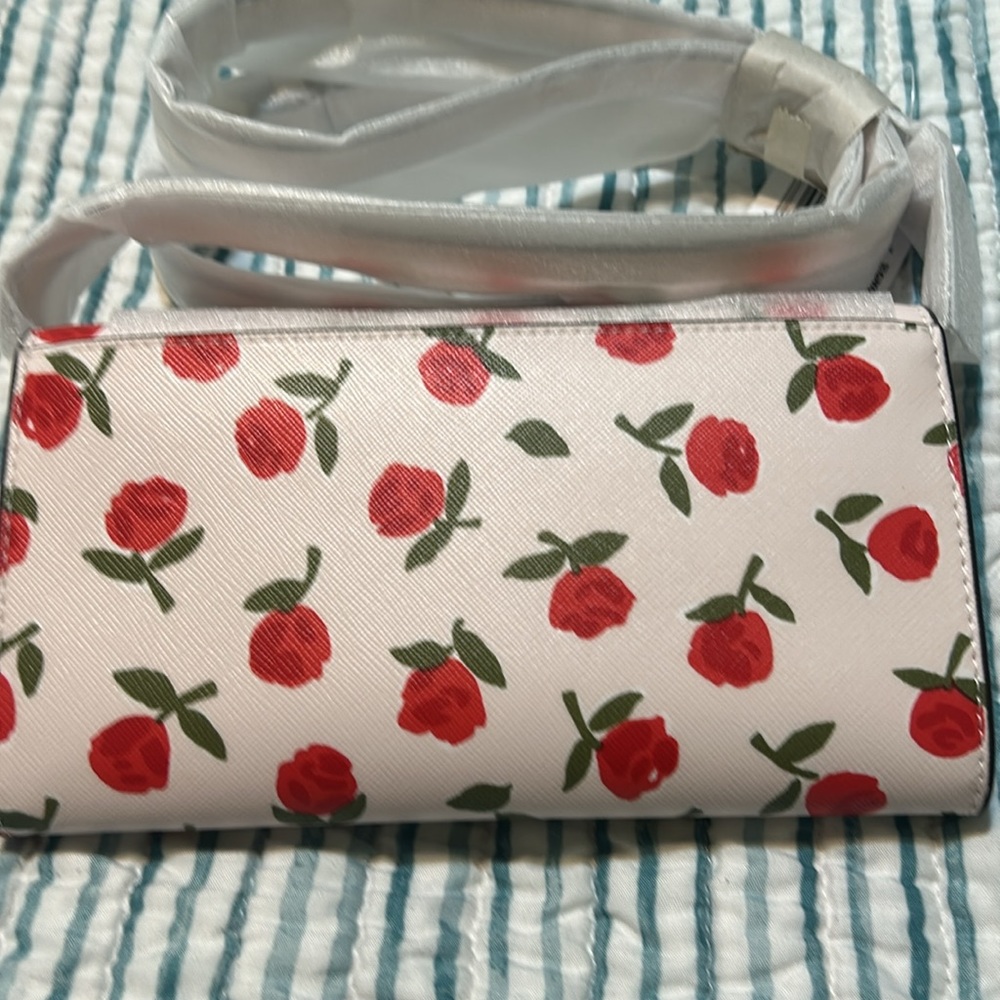 Kate Spade Dana Small Flap Crossbody - festive rosette - Picture 4 of 7